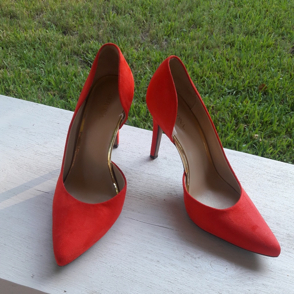 Merona Orange Heels
